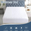 King-Size Quilted Cooling Mattress Pad – Breathable Pillow Top with Deep Pockets