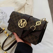Women’s Stylish PU Leather Shoulder Bag – Simple Flap Crossbody Purse & Handbag