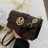 Women’s Stylish PU Leather Shoulder Bag – Simple Flap Crossbody Purse & Handbag