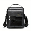 Vintage Canvas Crossbody Sling Bag - Unisex Shoulder Bag for Travel & Daily Commuting