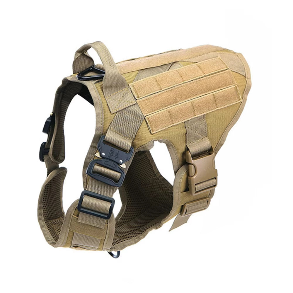 Pet Harness Luxury Dog Leash Set – Adjustable Camouflage Nylon Chest Harness with Matching Leash for Walking & Training
