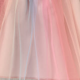 Baby Girls Rainbow Skirt Set 🌈 Embroidered Long Sleeve Sweatshirt + Tutu Outfit
