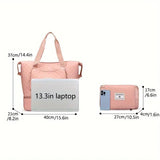 Women’s Waterproof Gym & Travel Bag 👜 Large Capacity Duffle Holdall – Weekend & Fitness Bag