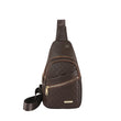Storage Sling Travel Bag 🎒 Water-Resistant Crossbody Chest Bag with Earphone Hole – For Men & Women
