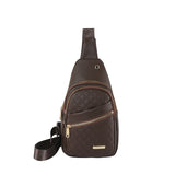 Storage Sling Travel Bag 🎒 Water-Resistant Crossbody Chest Bag with Earphone Hole – For Men & Women