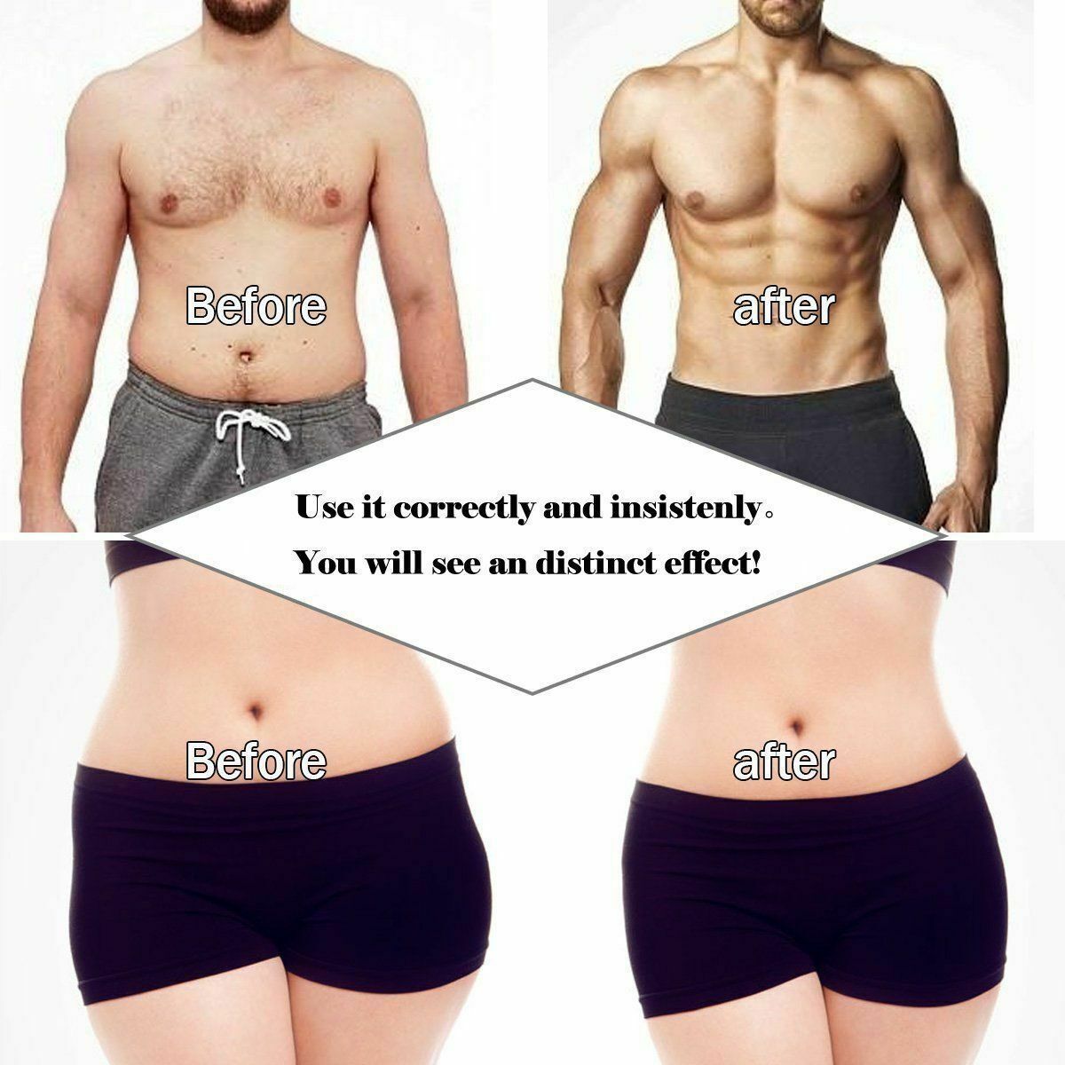 Electric Muscle Toner Machine – ABS Toning Belt with EMS Technology, Belly Shaper & Fat Burner Device for Men & Women Fitness Training