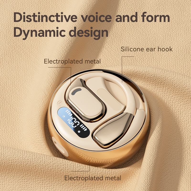 Lightweight Open-Ear Wireless Earphones with Noise Cancelling