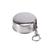 Stainless Steel Folding Cup – 250 ml Telescopic Camping Mug, Compact & Durable