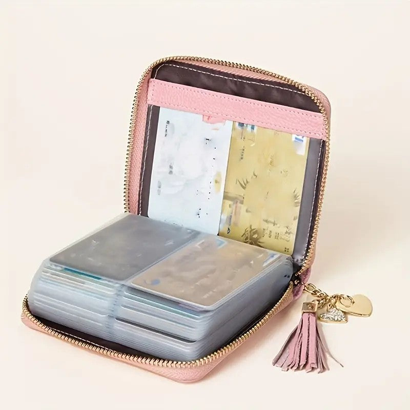 Women’s Coin Purse & Credit Card Holder Wallet 👛 – Small Zipper Mini Wallet for Everyday Use