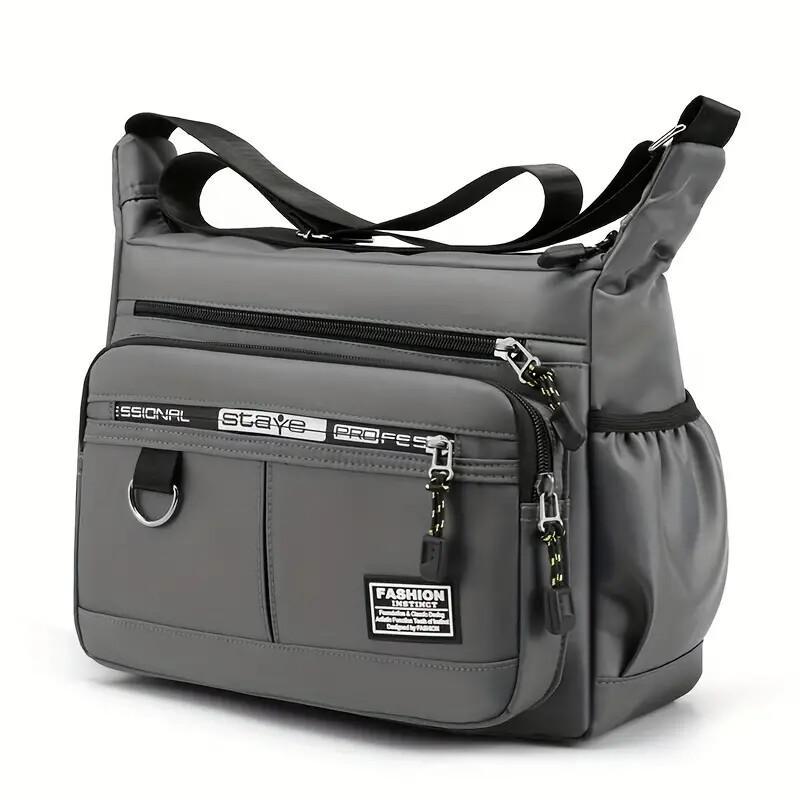 Large Capacity Men’s Waterproof Backpack – Multi-Pocket Business & Casual Shoulder Bag