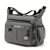 Large Capacity Men’s Waterproof Backpack – Multi-Pocket Business & Casual Shoulder Bag