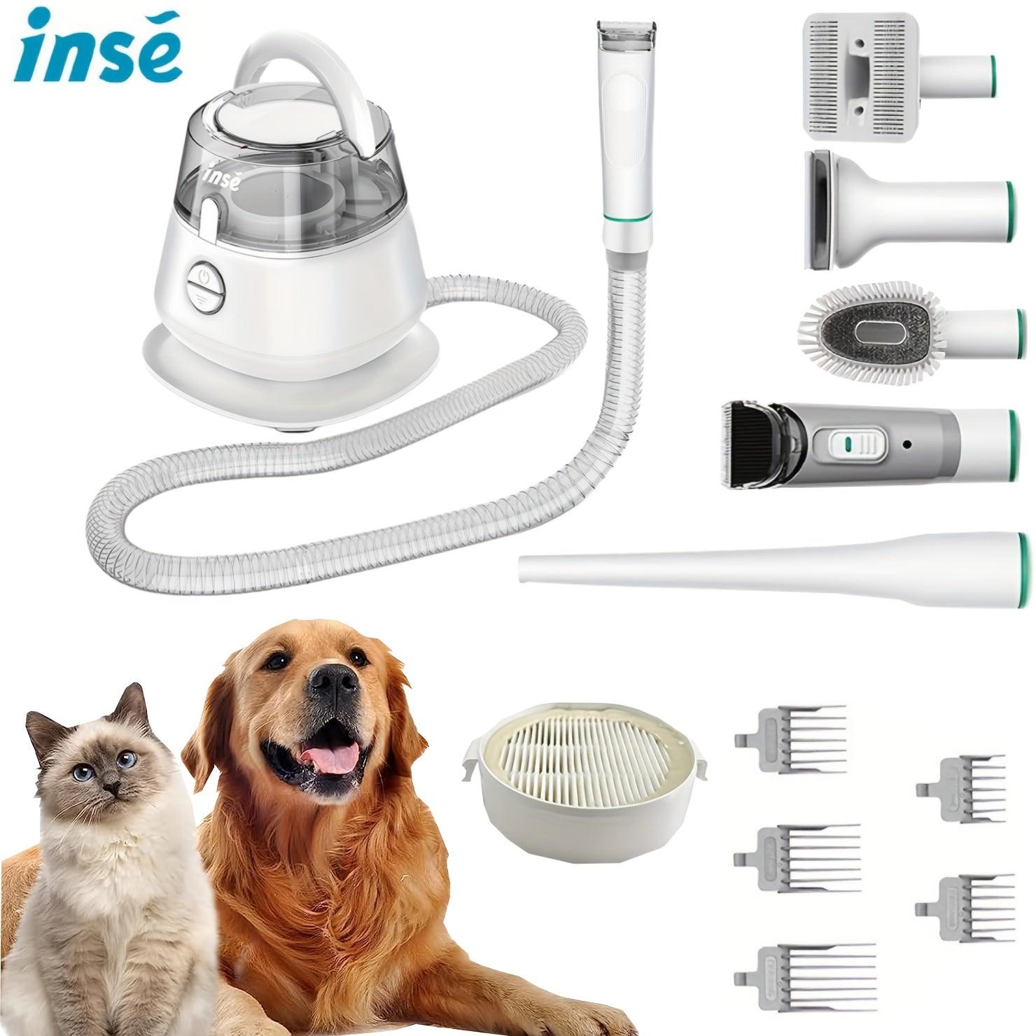 5-in-1 Pet Shaver – Grooming Tool for Cats & Dogs, Hair Cleaning & Trimming - PulinGO