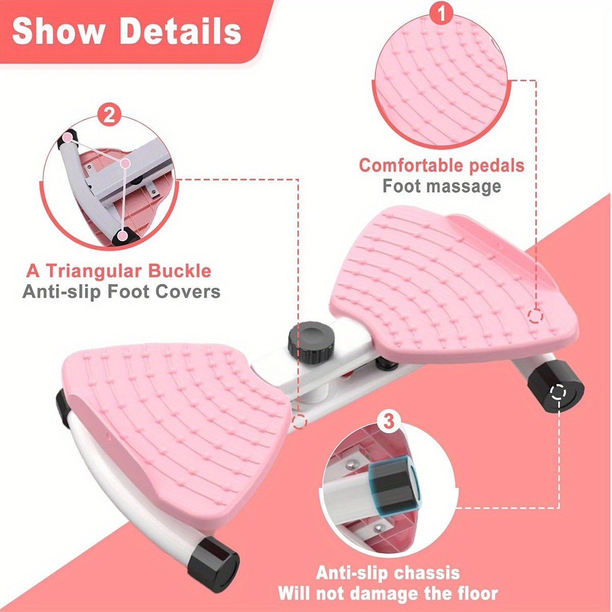 Waist Twist Exercise Machine – Silent Core Abdominal Trainer with Foot Massage & Weight Loss Benefits ⚡🔥