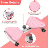 Waist Twist Exercise Machine – Silent Core Abdominal Trainer with Foot Massage & Weight Loss Benefits ⚡🔥