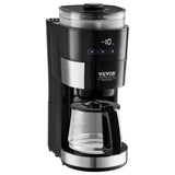 Vevor 10-Cup Drip Coffee Maker ☕ Programmable Coffee Machine with 3 Brew Strength Control – Home & Office