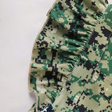 Baby Girls 4th of July Romper – Sleeveless Camouflage Bodysuit, Independence Day Outfit