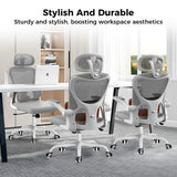 💺 Comhoma Ergonomic Office Chair – Executive Desk Chair with 3D Headrest & Flip-Up Armrests for Home & Office Comfort