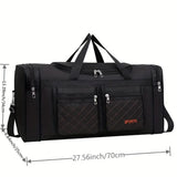 Men’s Large-Capacity Travel Handbag – Multi-Pocket Luggage & Clothing Storage Bag for Daily Commute, Gym & Long Trips