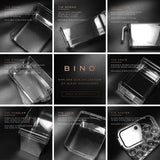 BINO Clear Stackable Storage Drawers – Space-Saving Pantry, Fridge & Home Organizer