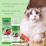 Yegbong 2-in-1 Pet Shampoo & Conditioner – 100ML Cat & Dog Bath Formula, Odor Eliminating, Anti-Itch & Smooth Hair Care