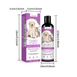 egbong 100ml Pet Shampoo & Conditioner – pH-Balanced Anti-Itch Formula for Dogs & Cats, Softens Hair & Relieves Dry Skin