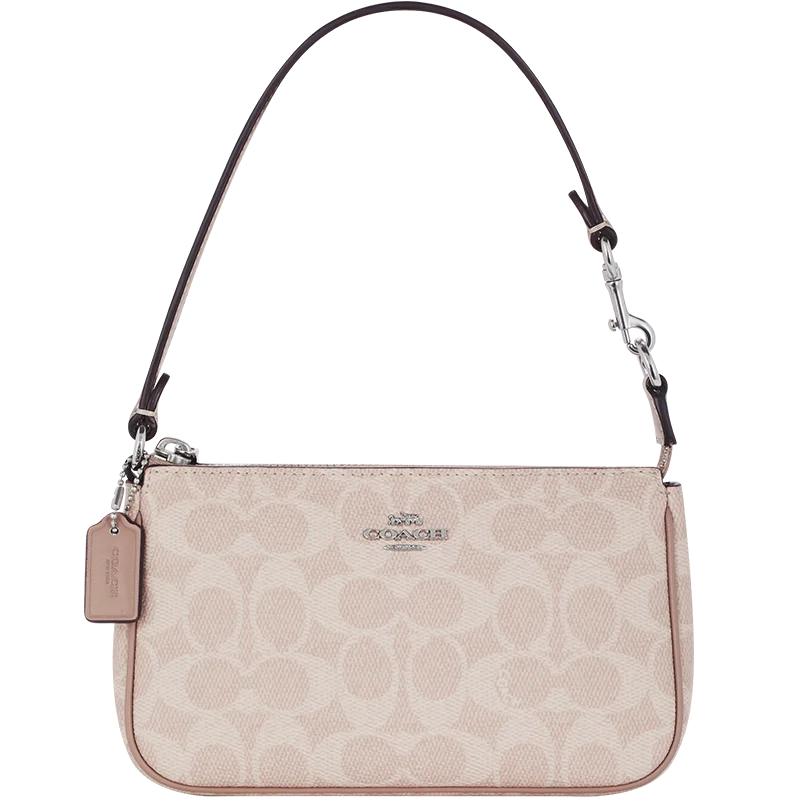 Coach Nolita 19 Shoulder Bag – Compact Signature Canvas Mini Handbag for Women