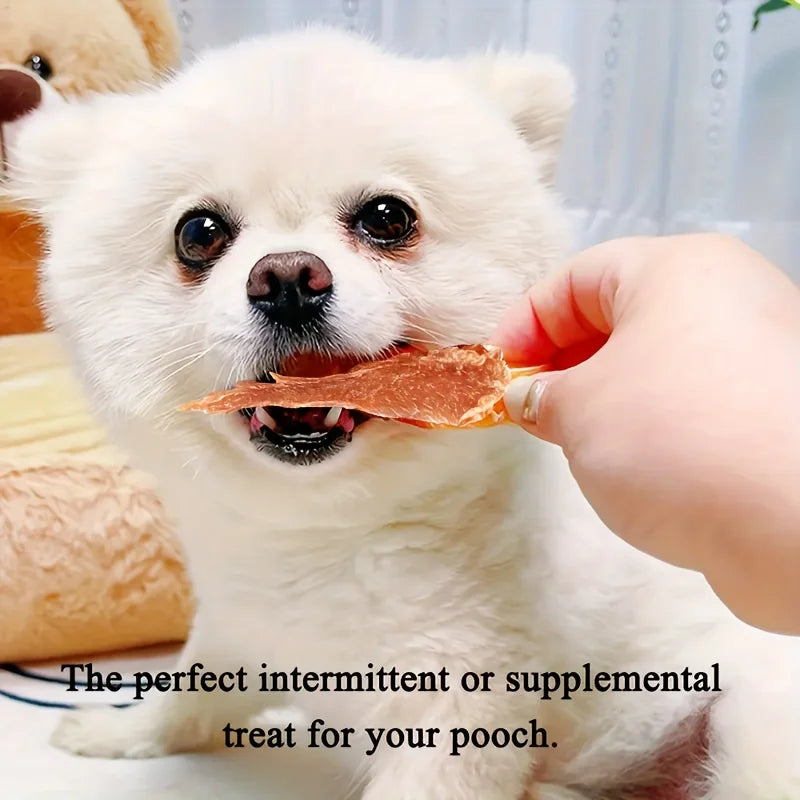 Chicken Jerky & Duck Jerky Dog Treats – High-Protein, Natural & Healthy Chews for All Breeds (150g / 5.29oz)