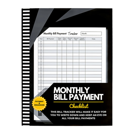 Bill Tracker & Budget Planner – 100-Page Monthly Expense Organizer for Smart Financial Management 💰