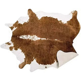 Faux Cowhide Area Rug – Large Soft Animal Print Carpet for Living Room & Bedroom Western Home Décor