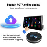 Ottocast P3 Android AI Box – Wireless CarPlay & Android Auto TV Box with HDMI Out, YouTube & Netflix Support