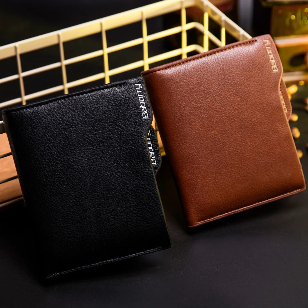 RFID Theft-Protect Coin Bag – Men’s Zipper Wallet & Money Purse with Anti-Theft Design