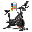 MERACH S36 Magnetic Exercise Bike — Smart Indoor Cycling with App Integration (330 lbs Capacity)