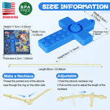6-Pack Cross-Shaped Teethers – Soft Silicone BPA-Free Sensory Chew Toys, Bright Colors for Babies, Toddlers & Autism Relief
