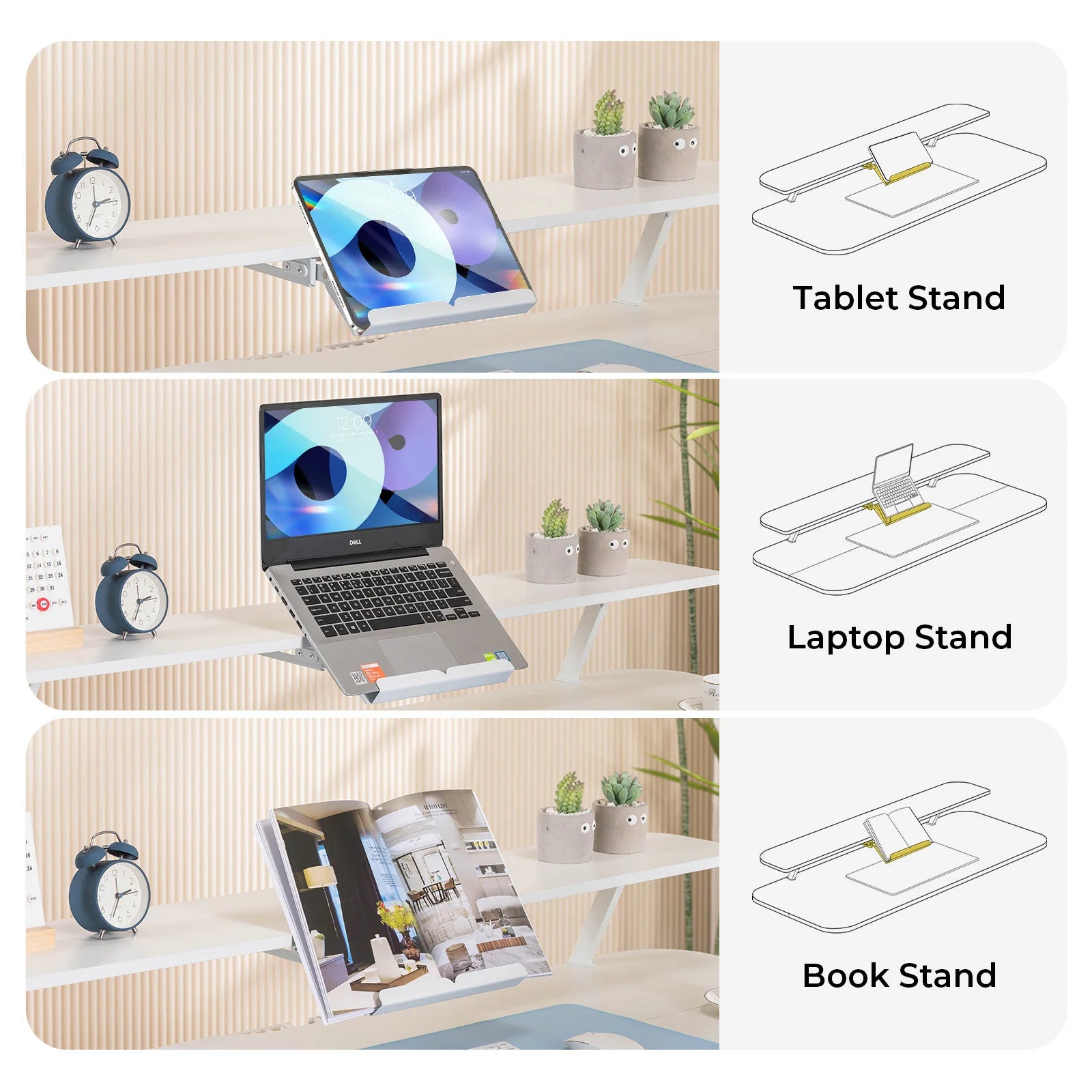 Electric Height-Adjustable Standing Desk with Drawers – Ergonomic Sit‑Stand Workstation for Home & Office