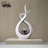 Whispers of Artistry – Modern Ceramic Art Décor for Stylish Home & Living Room Decoration