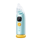 “Electric Baby Nose Vacuum Cleaner – Adjustable Rechargeable Infant Nasal Aspirator with 3 Silicone Nozzles for Newborns & Toddlers”