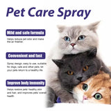 Yegbong Pet Wound Care Spray – 60ml Healing Spray for Cats & Dogs, Anti-Itch, Skin Repair & Odor Removal Treatment