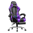GTPLAYER Gaming Chair with Footrest – Ergonomic Office & Gaming Chair with Lumbar Support, Adjustable Height, Headrest & 360° Swivel