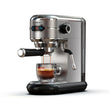 HiBREW 20 Bar Semi-Automatic Espresso Machine – Slim Stainless Steel Cafetera ESE Pod & Ground Coffee, Hot Water Tap (H11)