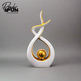 Whispers of Artistry – Modern Ceramic Art Décor for Stylish Home & Living Room Decoration