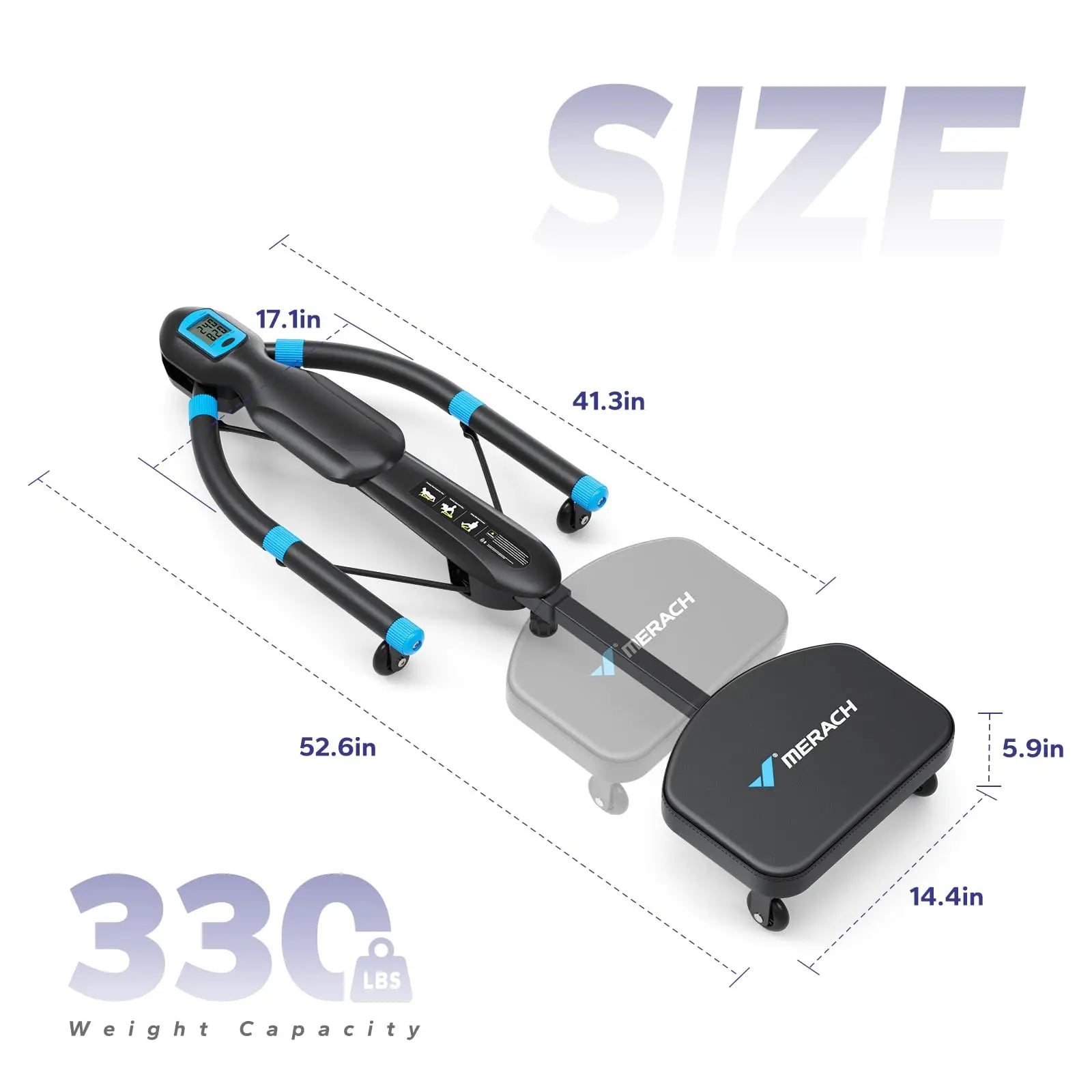 MERACH Core Trainer / Ab Machine – Multifunction Dragonfly Rowing Motion Trainer for Home Gym