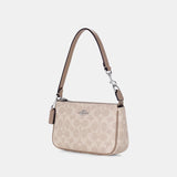 Coach Nolita 19 Shoulder Bag – Compact Signature Canvas Mini Handbag for Women