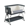Baby Storch Rocking Bedside Sleeper & Portable Fold‑Crib – Pink