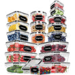 34-Piece Airtight Food Storage Container Set – BPA-Free Plastic Kitchen Containers for Pantry Organization & Freshness