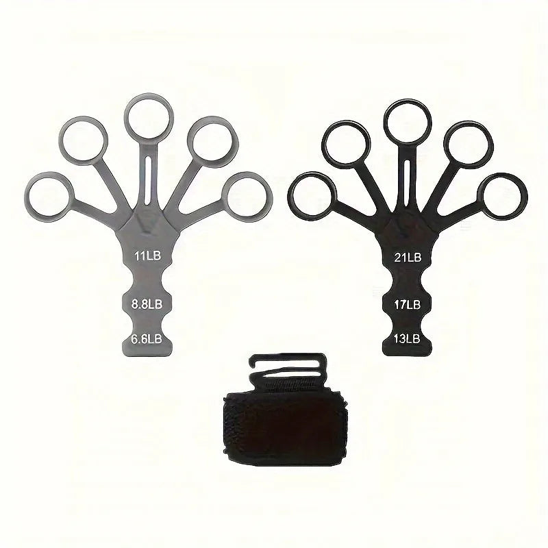 ProGrip Finger & Wrist Strength Trainer – Adjustable Resistance Hand & Finger Band Kit 💪✋