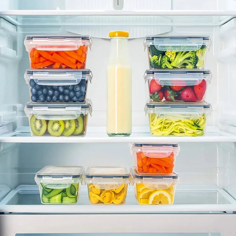 34-Piece Airtight Food Storage Container Set – BPA-Free Plastic Kitchen Containers for Pantry Organization & Freshness