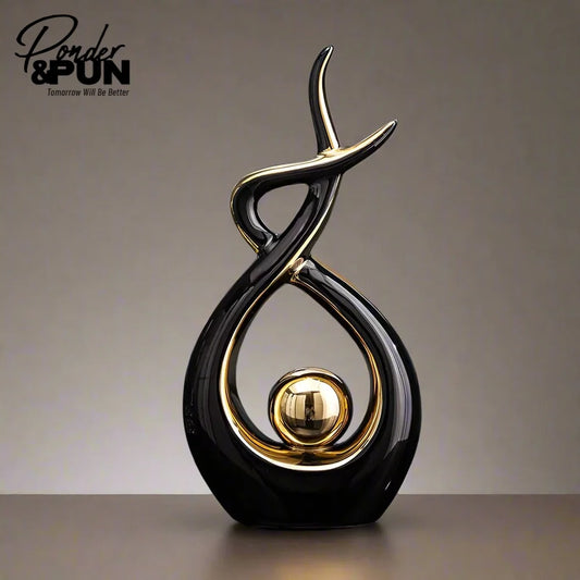 Whispers of Artistry – Modern Ceramic Art Décor for Stylish Home & Living Room Decoration