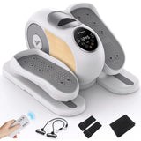 MERACH Under-Desk Elliptical Machine – Home Seated Pedal Exerciser with 12 Adjustable Speeds