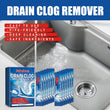 Jakehoe 25 g × 12 Bathroom Sink & Drain Cleaner Powder – High-Power Grease & Hair Clog Remover
