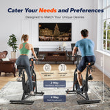 MERACH S36 Magnetic Exercise Bike — Smart Indoor Cycling with App Integration (330 lbs Capacity)